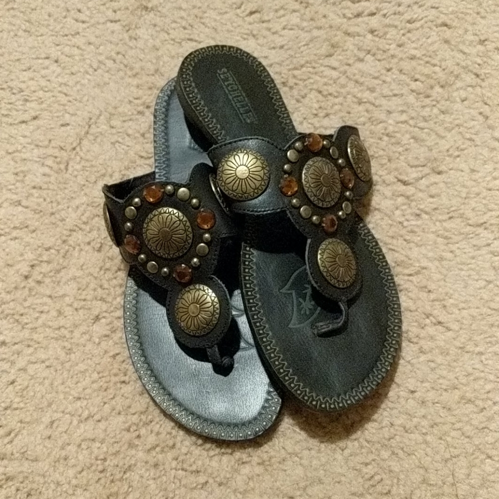 Seychelles Leather Sandals